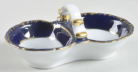Pompadour III Double Salt Dip