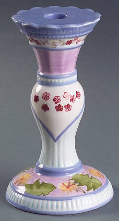 Meadow Bunny 7" Candlestick
