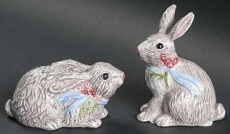 Meadow Bunny Salt & Pepper Set