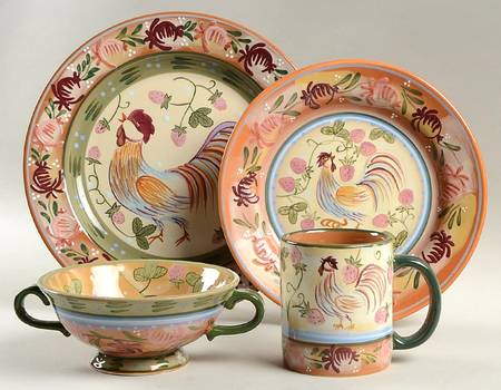 Chanticleer 4 Piece Place Setting