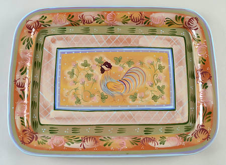 Chanticleer Rectangular Tray