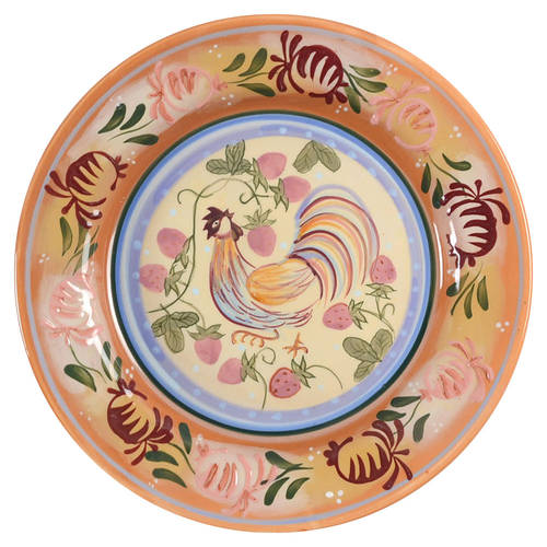 Chanticleer Salad/Dessert Plate