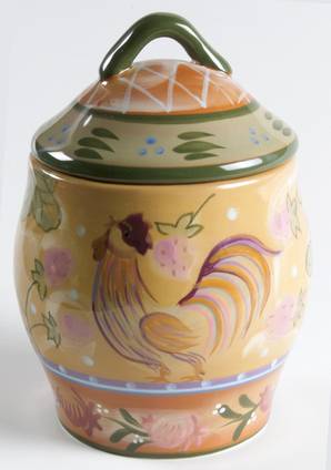 Chanticleer Sugar Bowl & Lid