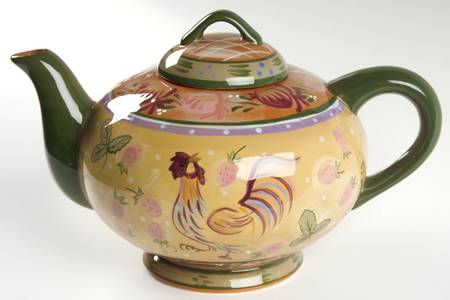Chanticleer Teapot & Lid