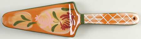 Chanticleer Solid Ceramic Pie/Cake Server