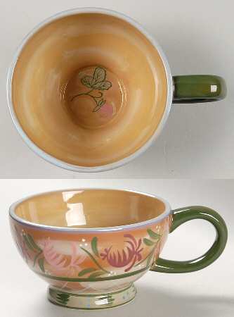 Chanticleer Cup for Individual Teapot & Lid with Cup