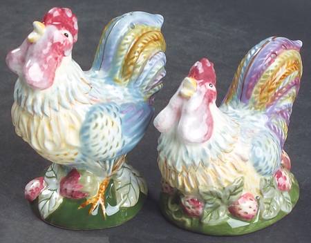 Chanticleer Figural Salt & Pepper Set