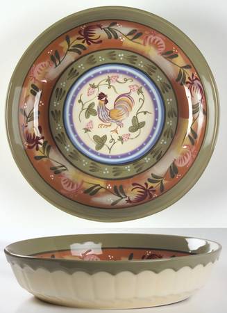 Chanticleer 10" Pie Baking Plate