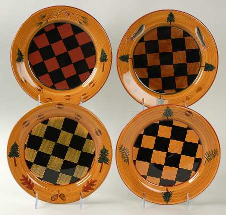 Outpost Salad/Dessert Plate - Set of 4