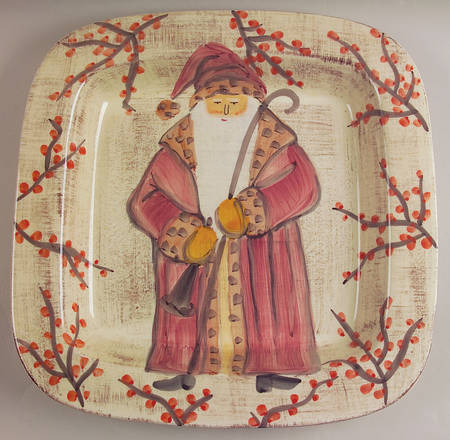 Yuletide 15" Square Tray