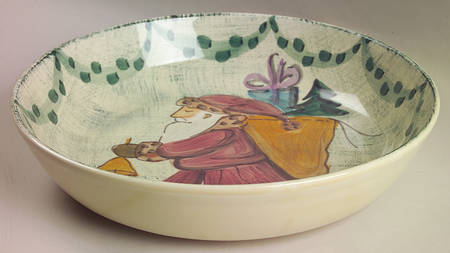 Yuletide 13" Pasta Serving Bowl