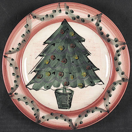Yuletide Dessert/Pie Plate