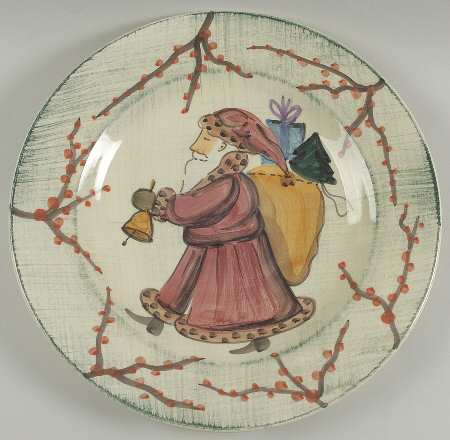 Yuletide Large Chop Plate (Round Platter)