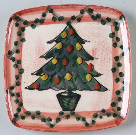 Yuletide 6" Flat Pillar Candleholder