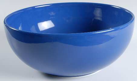 Prisma Blue 10" Large Salad Serving Bowl