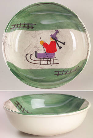 Winter Frolic Soup/Cereal Bowl