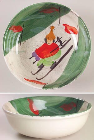 Winter Frolic Soup/Cereal Bowl