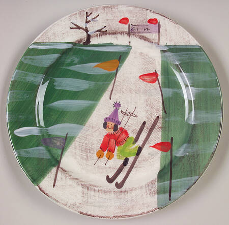 Winter Frolic Dinner Plate