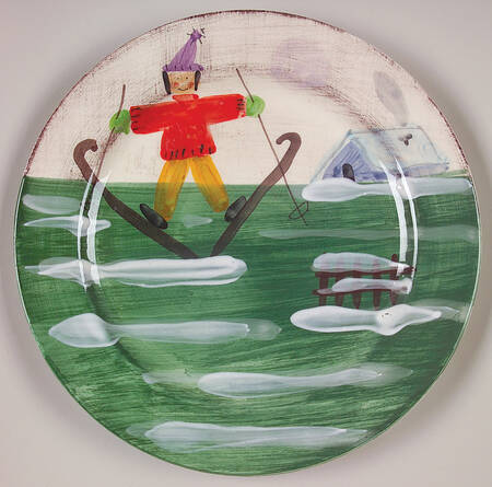 Winter Frolic Dinner Plate
