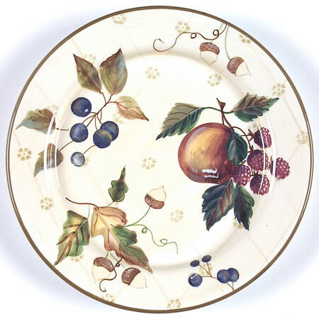 Garden Splendor Salad Plate