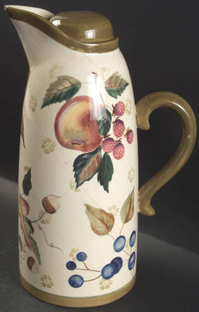 Garden Splendor Ceramic Thermos & Lid