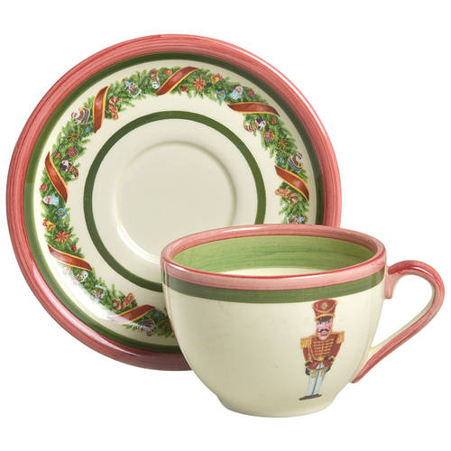 Christopher's Tree (Portugal) Flat Cup & Saucer Set