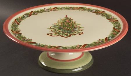 Christopher's Tree (Portugal) 12" Diameter Pedestal Cake Stand