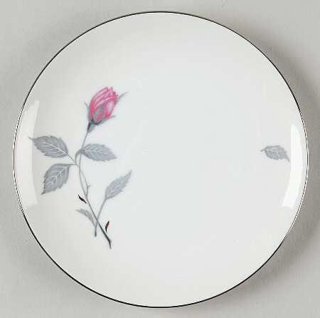 Zylstra Rose (Coupe, Japan) Bread & Butter Plate