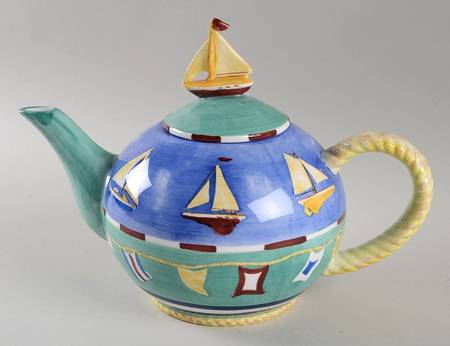Maritime Collection Teapot & Lid