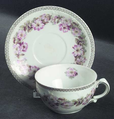 SCR238 Flat Cup & Saucer Set