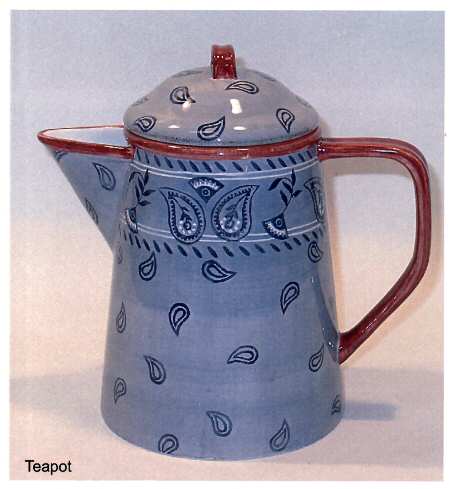Barnyards & Bandanas Teapot & Lid