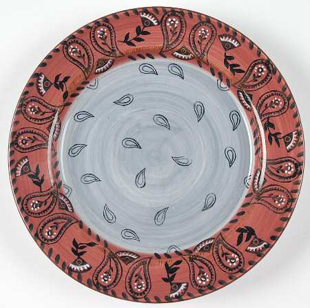 Barnyards & Bandanas Salad/Dessert Plate