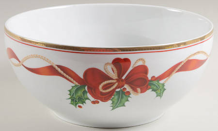 Holiday Splendour 9" Salad Serving Bowl