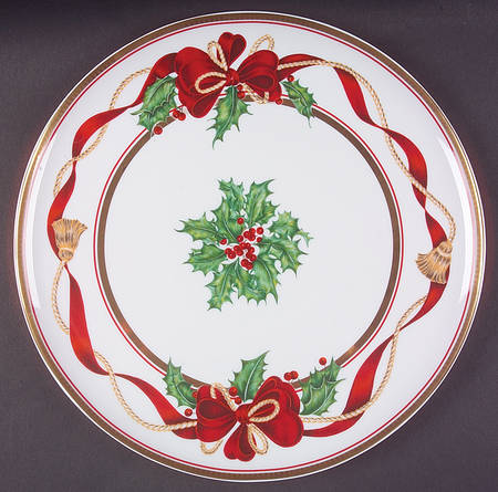 Holiday Splendour Cake Plate
