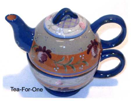 Avignon Individual Teapot & Lid with Cup