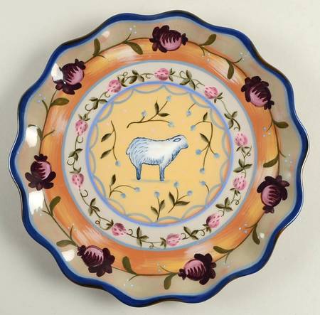 Avignon Salad/Dessert Plate