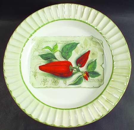 Sorrento 15" Chop Plate (Round Platter)