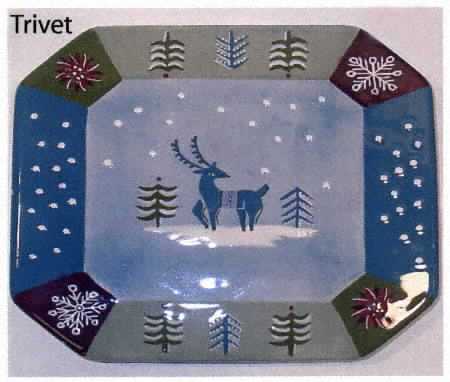 Ski Lodge Trivet