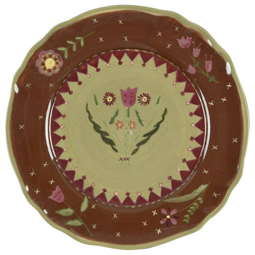Brocade Salad/Dessert Plate
