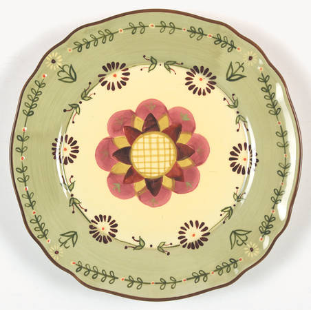 Brocade Salad/Dessert Plate