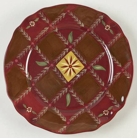Brocade Salad/Dessert Plate
