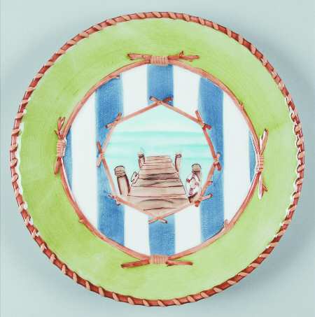Lakeside Living Salad Plate