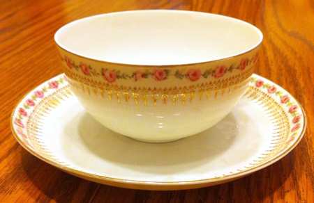 SCR263 Flat Cup & Saucer Set