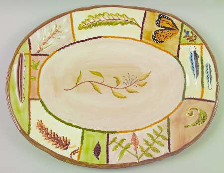 Naturewalk 18" Oval Serving Platter