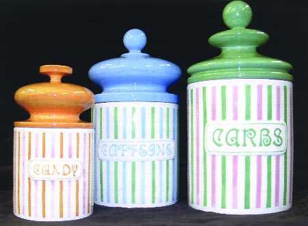 Sweet Shoppe (3 Piece) Canister Set (Box Set)