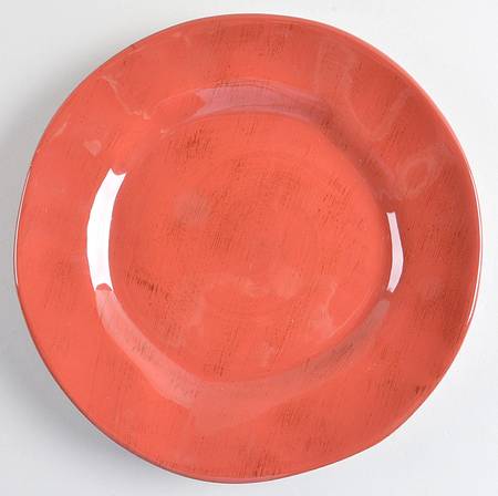 Summerstone Falls Red Salad/Dessert Plate