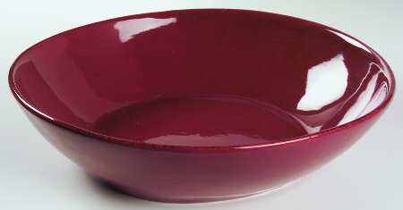 Summerstone Falls Red 13" Large Salad Serving Bowl
