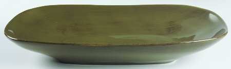 Summerstone Falls Green 19" Rectangular Serving Platter