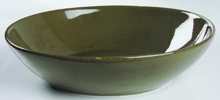Summerstone Falls Green 13" Large Salad Serving Bowl