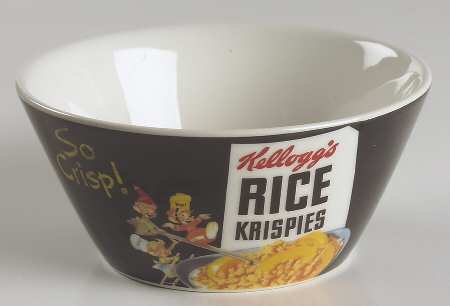 Krispies Characters So Crisp Coupe Cereal Bowl